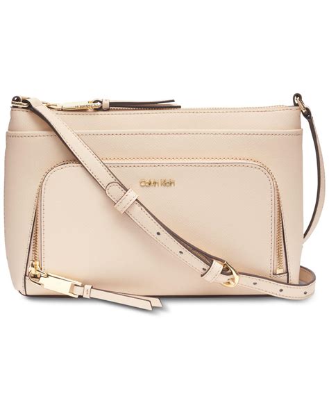 calvin klein saffiano leather original crossbody|Amazon.com: Calvin Klein Saffiano Crossbody.